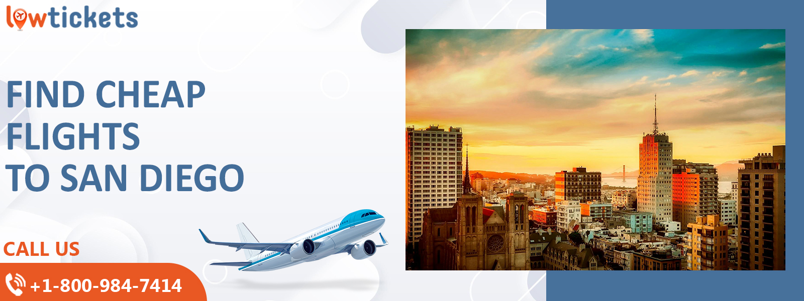 Book Cheap Flights To San Diego Today +1-800-984-7414